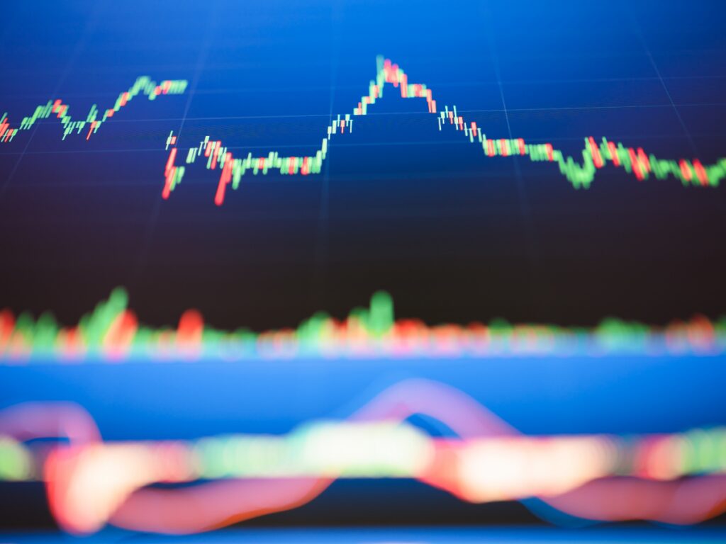Image of a sideways graph/market.